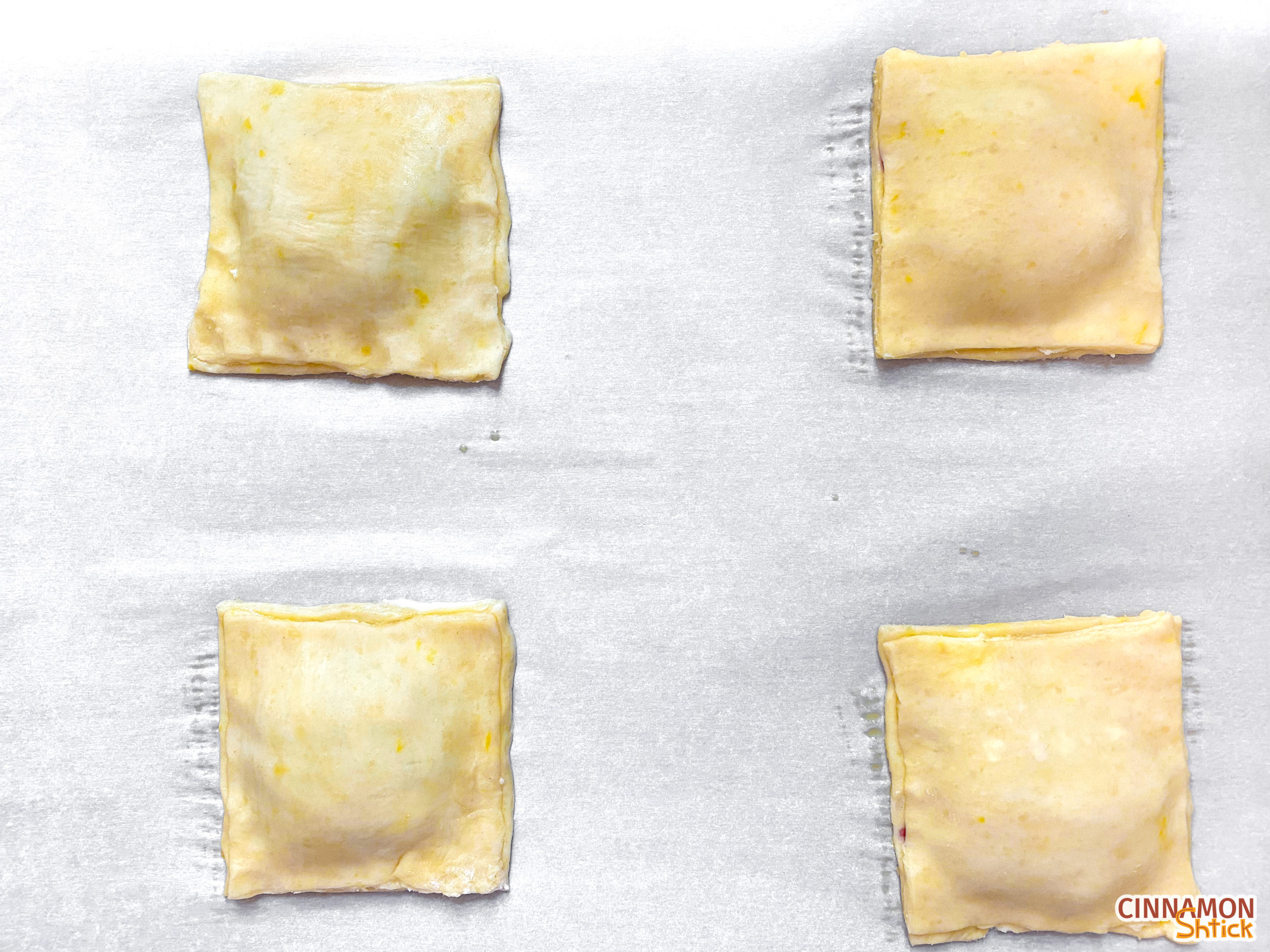 shaped square hand pies