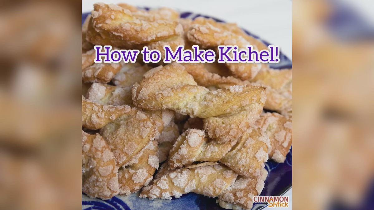 'Video thumbnail for How to Make Kichel (Jewish Bow Tie Cookies)'
