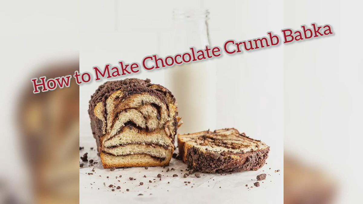 'Video thumbnail for How to Make Chocolate Crumb Babka'