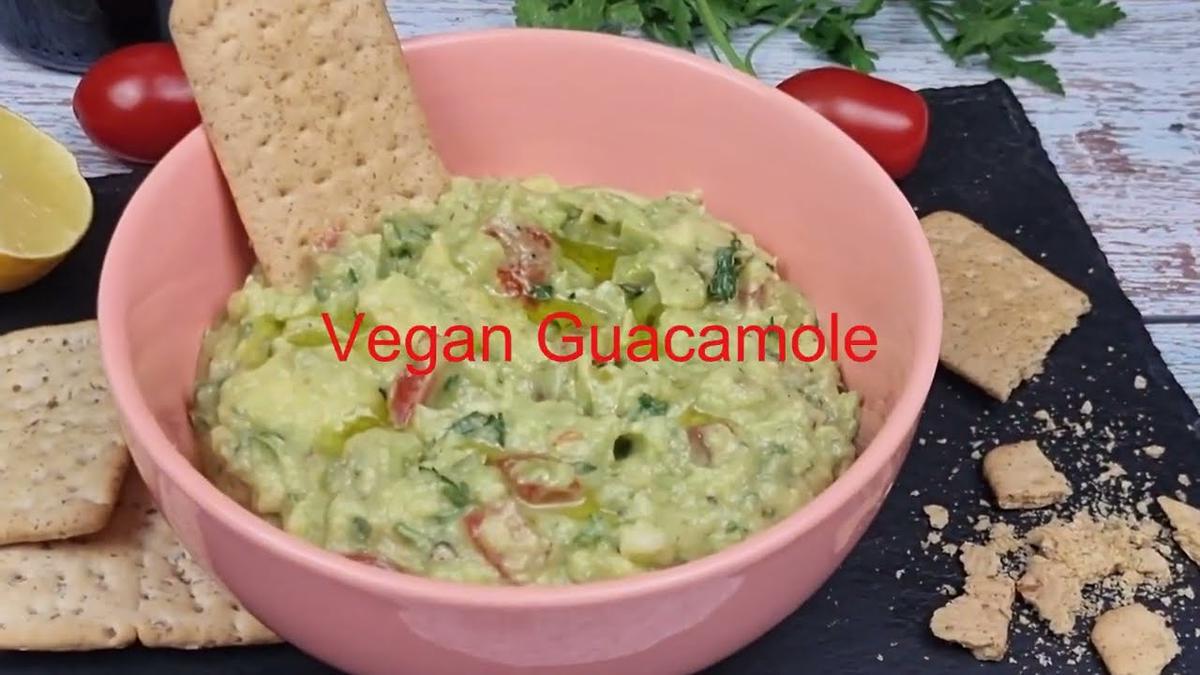 'Video thumbnail for Vegan Guacamole Recipe - How To Make The Perfect Vegan Guacamole'