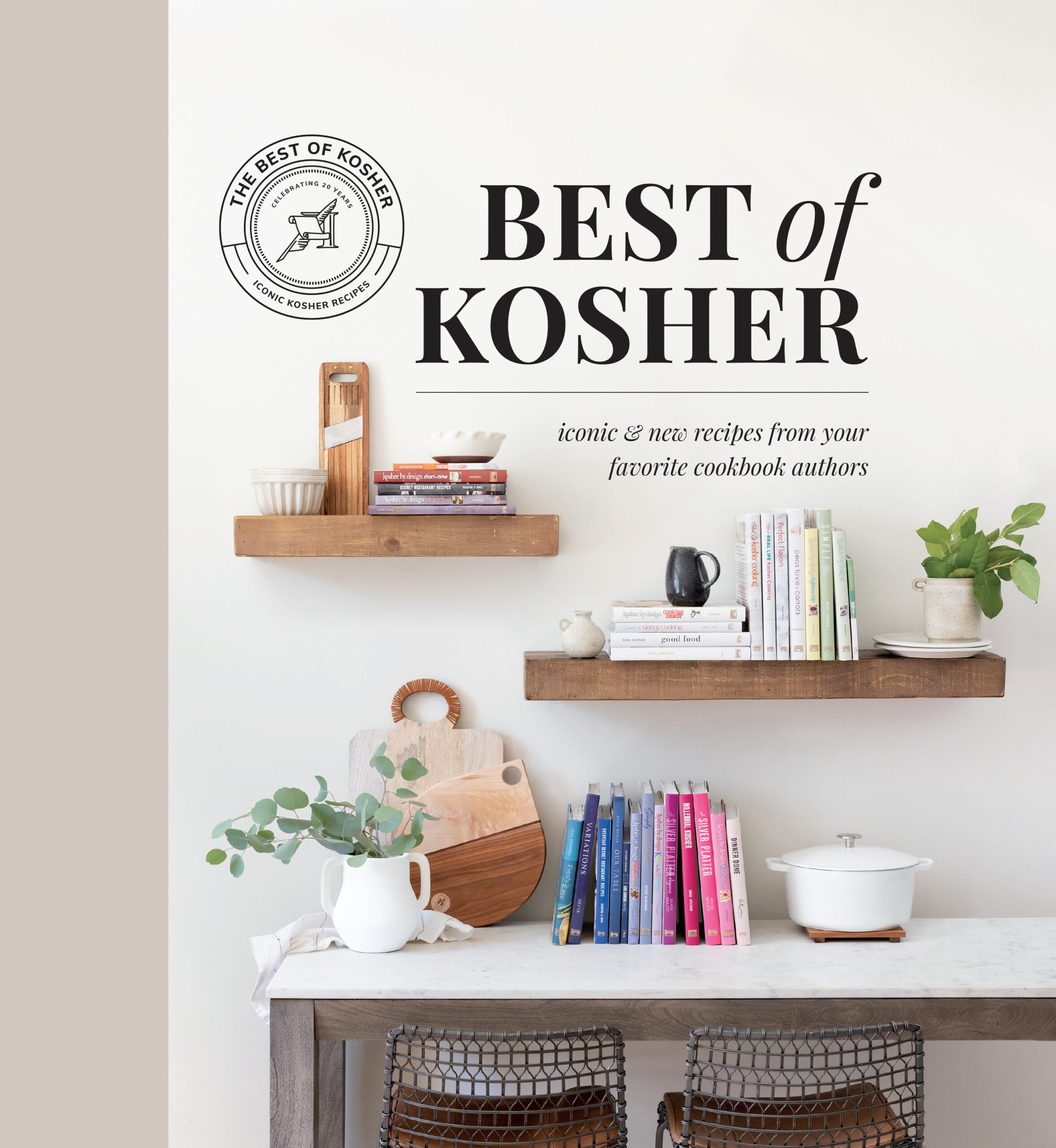 overhead shot of the Best of Kosher cookbook cover