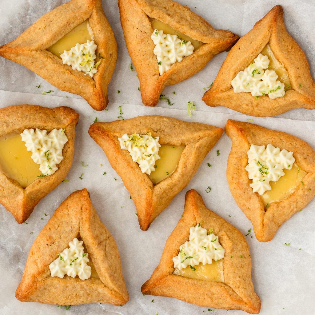 Key Lime Pie Hamantaschen - | Unique Hamantaschen Recipe